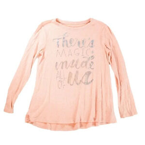 Cat & Jack Orange Tee Size Large